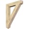 Ekena Millwork Traditional Arts & Crafts Rough Sawn Bracket, Douglas Fir, 6"W x 38"D x 46"H BKT06X38X46TRA03RDF - alternate 1
